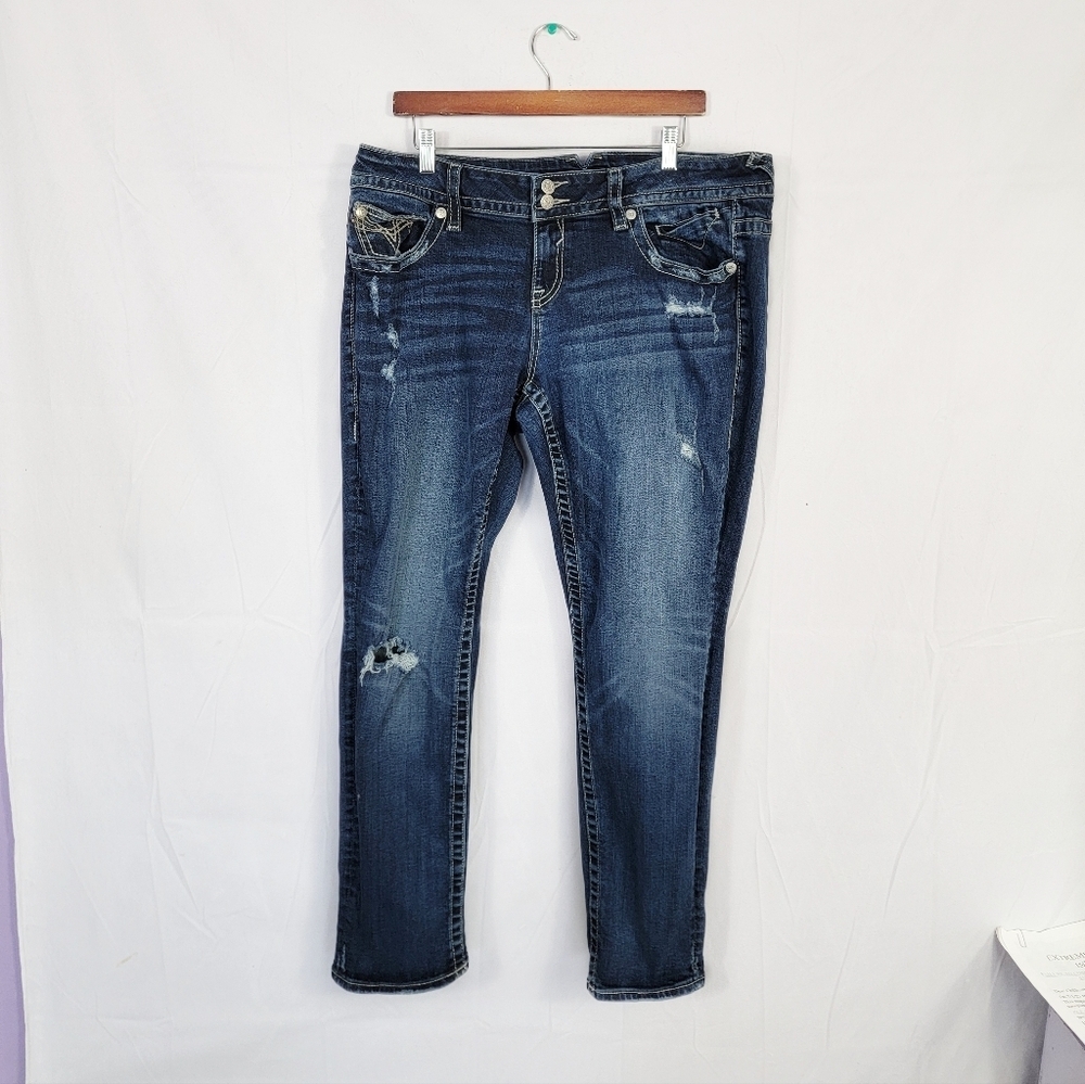 Women's Size 18 Vigoss Blue Jeans